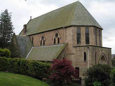 View of the Church from the west end